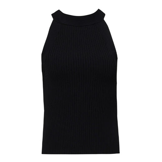 【2件9折】【Petit Bari】修身简约交叉背带针织背心吊带 商品图1