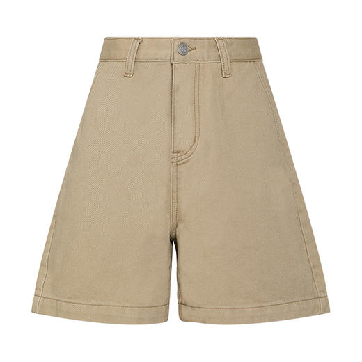 【2件9折】【Petit Bari】(多色)宽松垂感阔腿A字牛仔短裤 女士 休闲牛仔短裤 商品图4