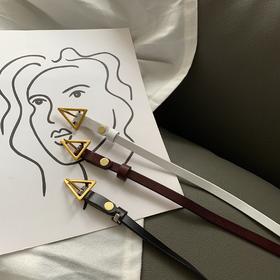 <曾小咸推荐> 小三角扣腰带