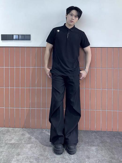 DT 商务休闲珠地网眼短袖POLO衫 Z-15137 商品图2