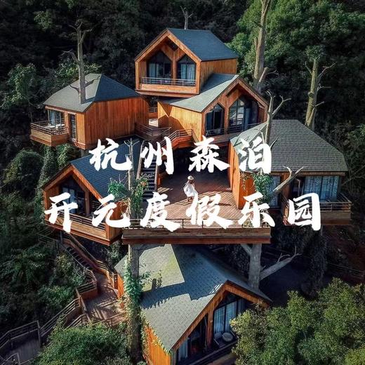 【券码发送】亲子度假天花板「森泊」新促！三位数入住森系小木屋尽情吸氧！再享采茶+湘湖雅韵+旅拍等N多权益~~ 商品图0