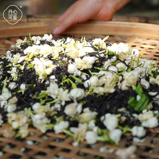 五窨茉莉花茶2盒共100g丹心可鉴 商品图1