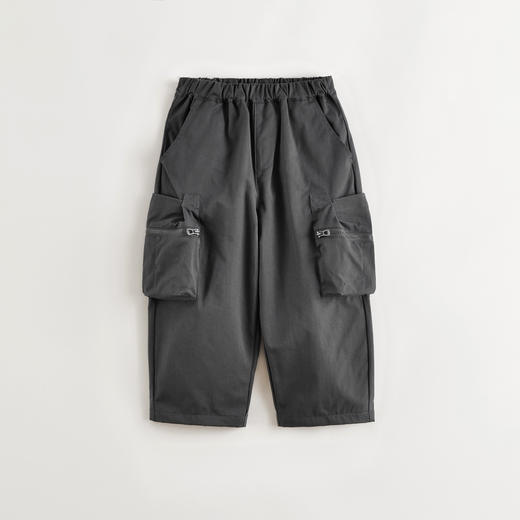 马克珍妮男童户外耐磨大口袋工装裤儿童裤子2025年春季新款250019 商品图2