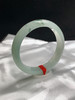 612554，57.8圈口，冰飘花正圈平安镯，冰晴底飘花，底子胶润有光感 商品缩略图1