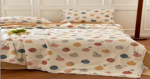 全棉夏被-南瓜 商品图0