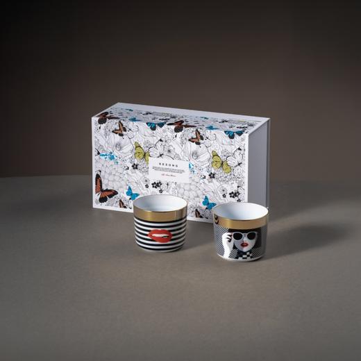 波普系列 RESONG日诵家居 陶瓷茶杯手工描金满金礼品 商品图5