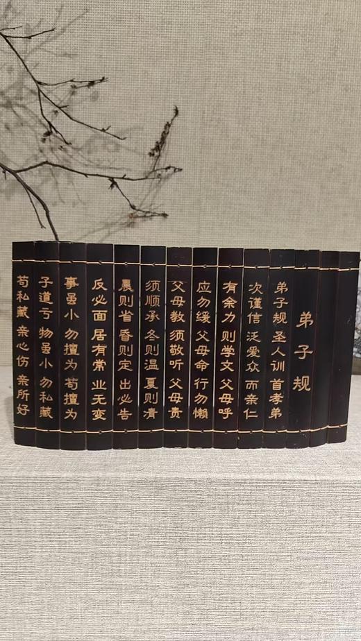 16cm国学弟子规竹简道具 商品图0