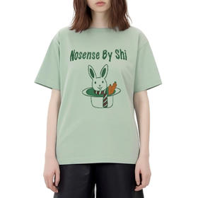 【2件9折】【Petit Bari】* NOSENSE by shi 联名兔子印花T恤 网球穿搭