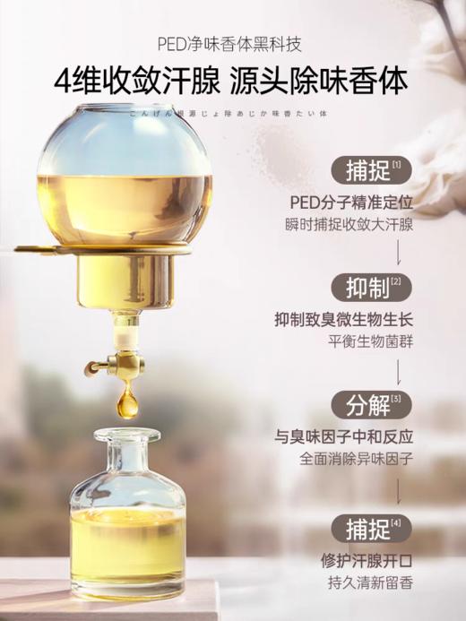 白鹿同款推荐，快速净味！止汗膏香体固体香膏腋下去异味清爽止汗香体露淡香 商品图5