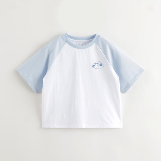 【凉感】马克珍妮男女童山系户外短袖T恤 儿童上衣夏装新款550581 商品图3