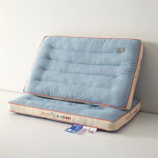 自然醒四季零压透气枕柔软低枕头护颈椎助睡眠单双人扁平薄枕家用专用枕芯学生宿舍矮枕XK 商品图5