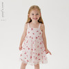 马克珍妮女童趣味樱桃满印吊带连衣裙网纱裙夏装新款裙子240656 商品缩略图0