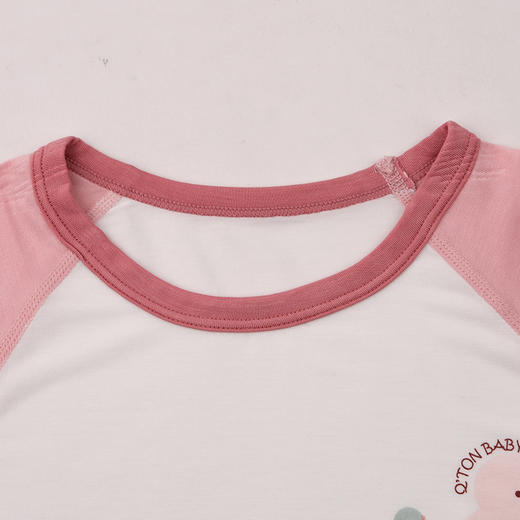 棉果果夏季女童家居服防蚊5A抗菌莫代尔套头套装（大）M221302425220 商品图2