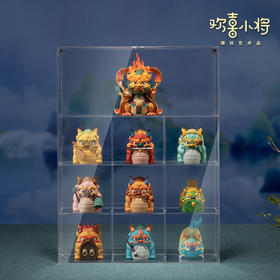 欢喜小将 潮玩艺术品 高清亚克力展示架