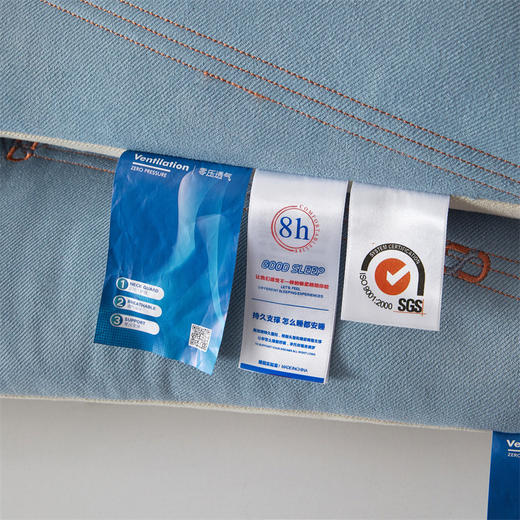 自然醒四季零压透气枕柔软低枕头护颈椎助睡眠单双人扁平薄枕家用专用枕芯学生宿舍矮枕XK 商品图13