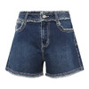【2件9折】【Petit Bari】磨毛短裤 时髦潮流热裤 牛仔 显瘦直筒浅色 商品缩略图1