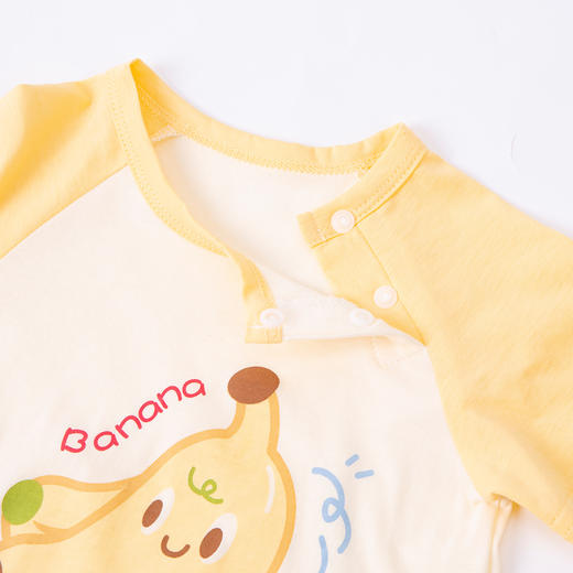 贝贝怡2025夏季男童短袖肩开连体衣ZB2EL001 商品图10