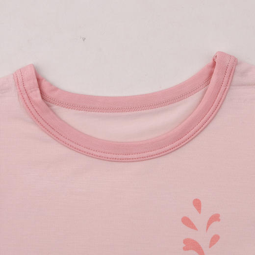 棉果果夏季女童小宝宝防蚊5A抗菌莫代尔套头套装（小）M221302425218 商品图1