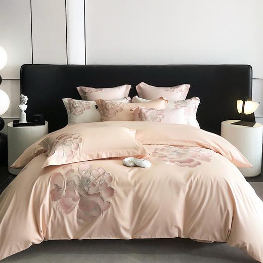 【安心好棉】全棉高支高密轻奢亲肤纯棉刺绣四件套小清新绣花床品 商品图7