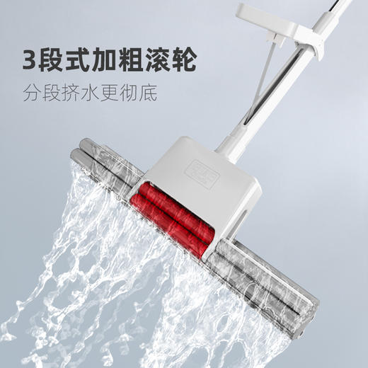 好媳妇海绵拖把家用一拖即净吸水胶棉头免手洗懒人地拖把 商品图3