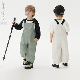 【速干透气】马克珍妮男童轻弹背带裤宝宝裤子2025春装新款550353