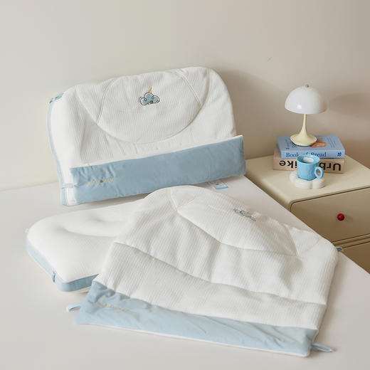 自然醒云颈二合一可拆卸牵引枕头家用护颈椎助睡眠枕芯两用毯子盖被女生睡觉专用枕一对XK 商品图9