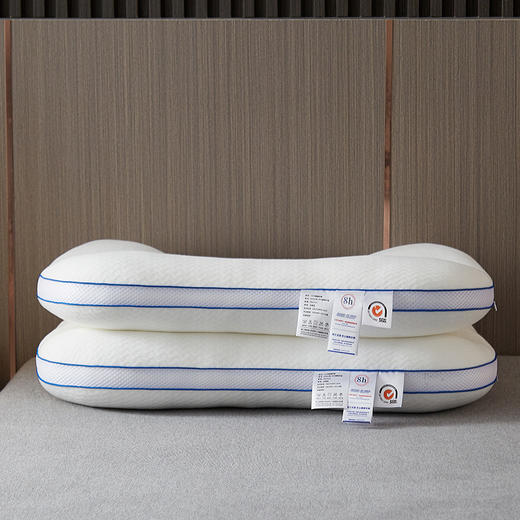 自然醒分区高低舒颈立体护脊枕修复肩颈枕头助睡眠枕芯一对套装家用男女反牵引枕XK 商品图9