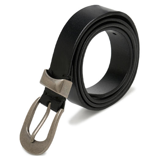 【2件9折】【Petit Bari】复古金属扣真皮腰带 商品图2