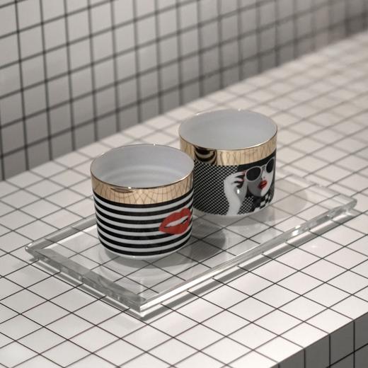 波普系列 RESONG日诵家居 陶瓷茶杯手工描金满金礼品 商品图10