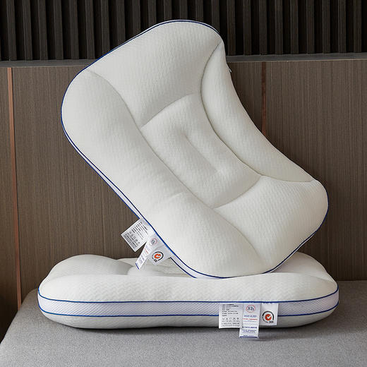 自然醒分区高低舒颈立体护脊枕修复肩颈枕头助睡眠枕芯一对套装家用男女反牵引枕XK 商品图0