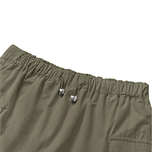 【2件9折】【Petit Bari】(多色)休闲显瘦抽绳工装风半身裙短裙 商品图6