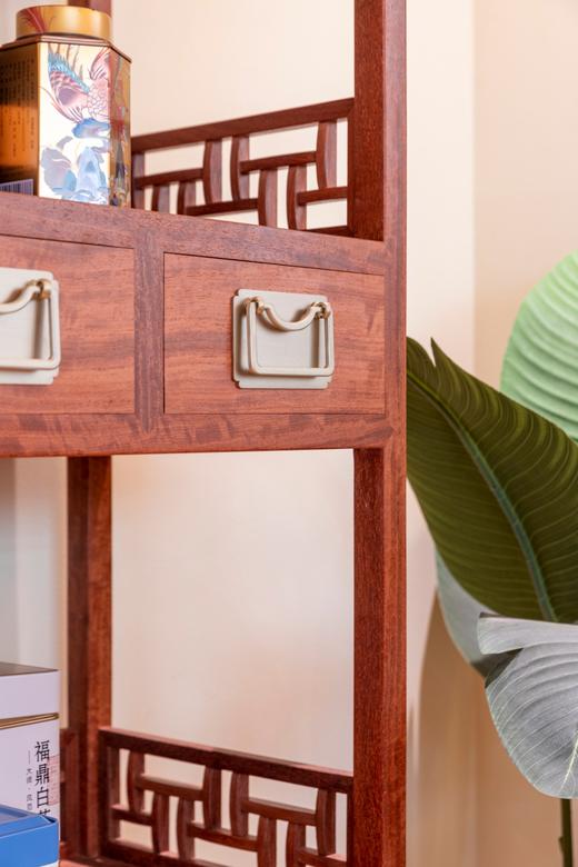 红桥红  家具严选  缅甸花梨（大果紫檀）/大红酸枝【茶室搭配】 商品图3