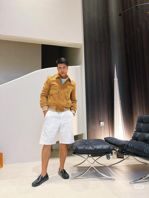 男士夏季亚麻短裤 商品图6