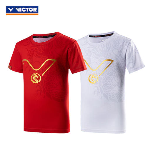 胜利威克多 龙腾四海系列 儿童 针织T恤 T-402JRCNY 商品图0