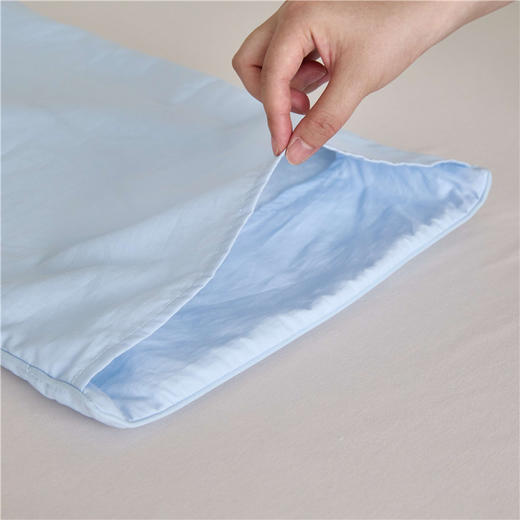 自然醒A类水洗全棉绗缝夹棉单枕套一对装轻奢枕头套全棉家用单个30x50枕头芯内胆套XK 商品图14