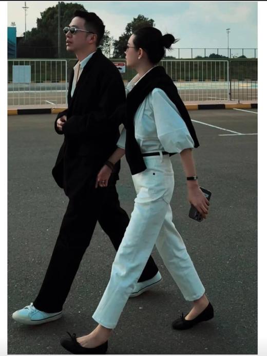 THESOONG|"白牛2.0"赛络纺双芯加软白色中腰弹力牛仔裤女HBNZ6364 商品图2