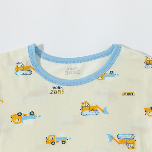 贝贝怡2025年男童夏款套头套装ZB2ET060 商品图3