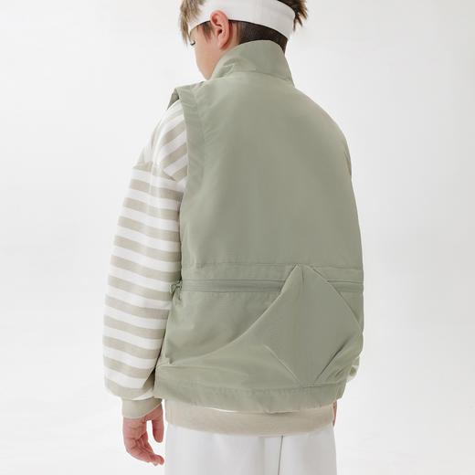 [三防]马克珍妮男童山系户外多功能工装马甲2025年春装新款250089 商品图4