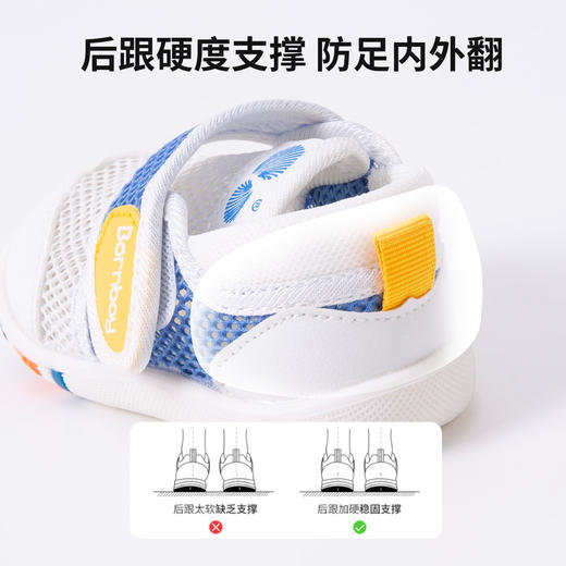 贝贝怡2025年夏季男女童学步鞋宝宝鞋ZB2EX010 商品图10