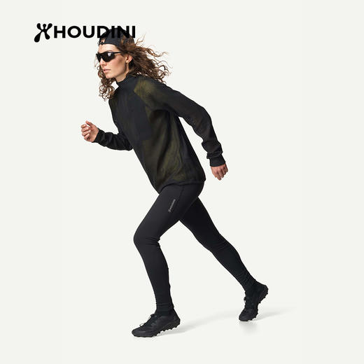 HOUDINI/胡丁尼Pace Trail Tights 疾速女款 越野速干紧身长裤 840051 商品图0
