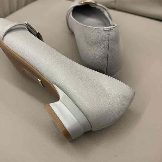 顺丰包邮14338洛诗琳春夏必入尖头一字带玛丽珍矮跟单鞋3287 商品图4