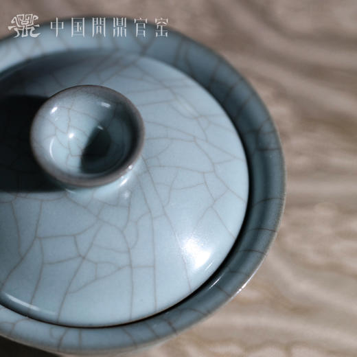 问鼎官窑元宝盖碗 商品图2