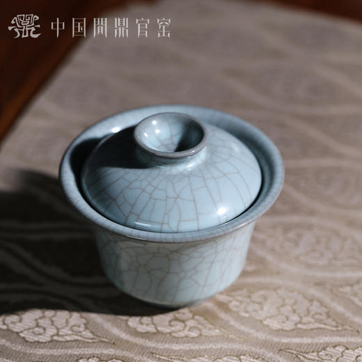 问鼎官窑马蹄盖碗 商品图3