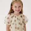 【马克珍妮芦芙】女童波点轻盈网纱泡泡袖衬衫儿童衬衣夏装240730 商品缩略图2