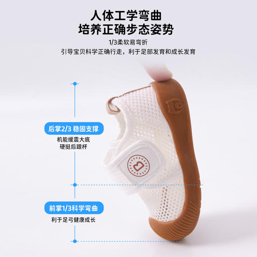 贝贝怡夏季2025年男女童学步鞋宝宝鞋ZB2EX006 商品图13