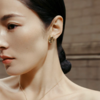 2楼「新品」Fellala/翡拉拉「简奢时尚2.0」优雅耳钉女耳饰小众耳环货号925416103吊牌价429现价386 商品缩略图1