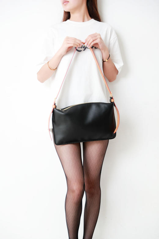 小羊皮单肩包，手感也太赞了吧。内里牛皮革大容量斜挎包C032988 商品图13