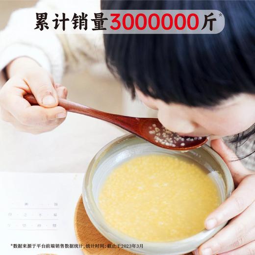 【2025年秋收】谦益香畴压塌楼小米2斤 山西太行山区 百年稀有老品种 自然农耕  色泽自然 孕妇月子粥 米油浓厚 商品图1