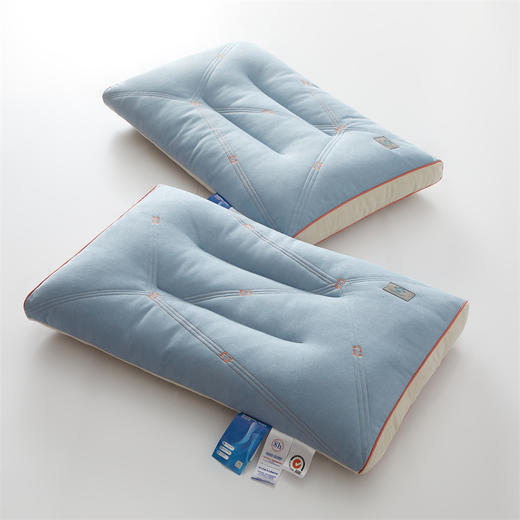 自然醒四季零压透气枕柔软低枕头护颈椎助睡眠单双人扁平薄枕家用专用枕芯学生宿舍矮枕XK 商品图12