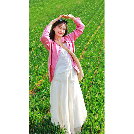 【抖音专属】新中式上衣（25710137琅玕紫-设计师） 商品图2